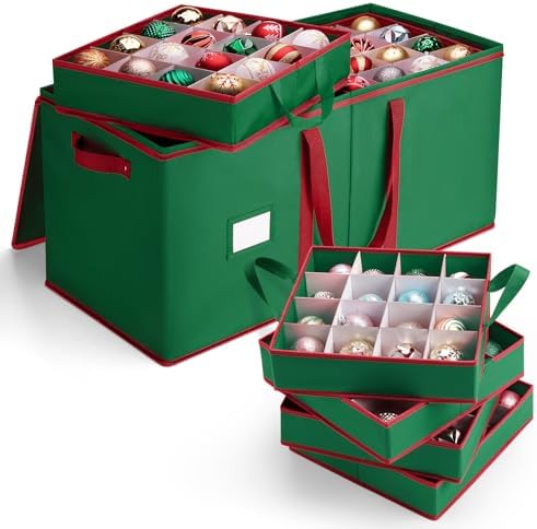 MaidMAX Ornament Storage Box, Ornament Storage, Christmas Ornament Storage by MaidMAX