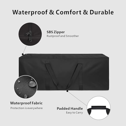 TOPDesign 3-Pack Storage Duffle Bags – 36" x 13" x 13", 26Gal - Image 3