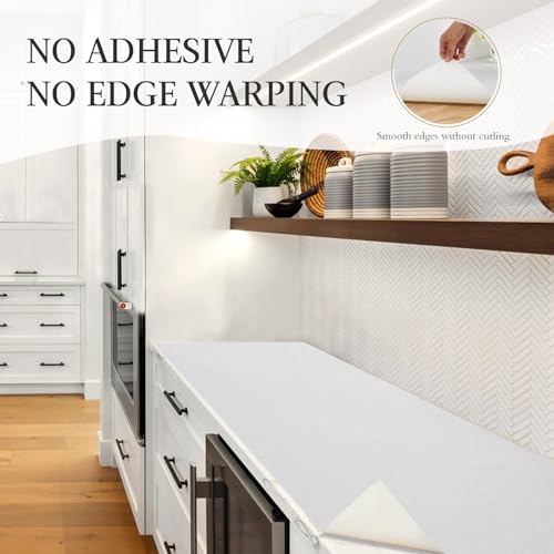 Beautysaid Shelf and Drawer Liner for Kitchen Cabinet Non Adhesive Non Slip - Image 5