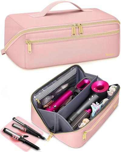 Mancro Hair Tools Travel Bag, Carrying Case Compatible with Shark Glam by Mancro