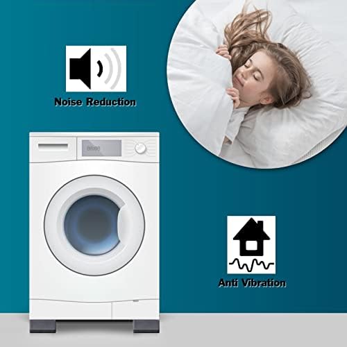 HUAKENER Anti Vibration Pad for Washing Machine, Washer and Dryer Pedestals - Image 4