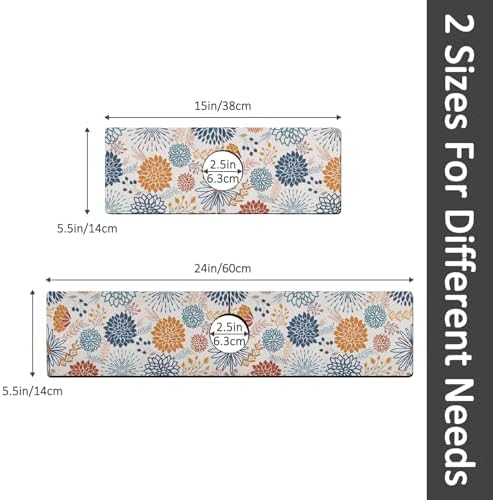 15" X 5.5" Kitchen Sink Splash Guard Faucet Mat Mandala Super Absorbent Fast Drying Faucet Guard & Draining Mat Sink Splash Guard Behind Faucet for Kitchen, Bathroom - Image 7