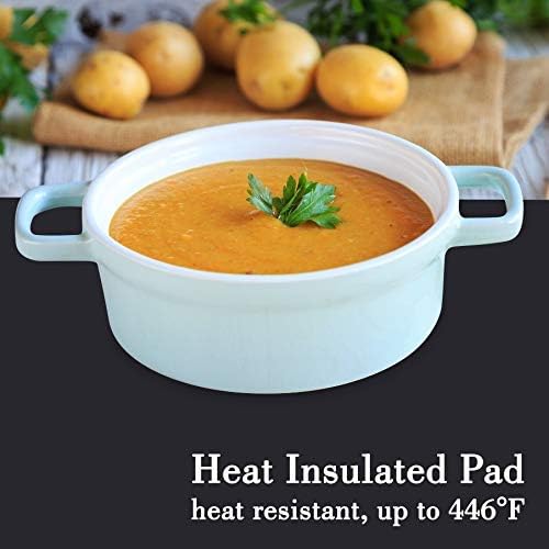 Gartful Silicone Mats for Countertop - 32"x 24"x0.06", Extra Large Multipurpose Mat, Counter Table Protector, Desk Saver Pad, Placemat Nonstick Nonskid Heat-Resistant Kitchen Pad, Black - Image 5