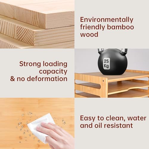 Cookie Sheet Organizer for Cabinet, 6 Tier Sheet Pan Organizer - Image 4