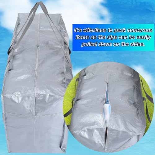4 Pcs 176 Gallon Extra Large Moving Bags Heavy Duty Storage Bag - Image 3