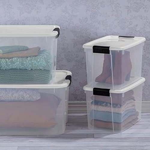 Sterilite Ultra Latch Box with Lids for Home and Office, 30 Quart, 18-Pack - Image 6