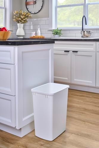 Rev-A-Shelf Double Pullout Garbage Trash Cans for Kitchen Cabinets, 35 Qt - Image 6