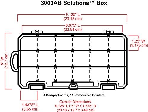 ArtBin 3003AB Solutions Small Box, Art & Craft Supply Organizer with Removable Dividers, [1] Plastic Storage Box - Image 3