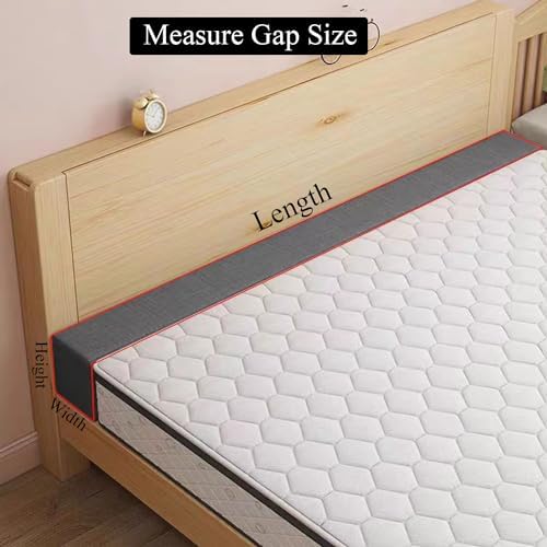 Bed Gap Filler for Headboard Space Filler Bed Crack Pillow Stopper 71x2x12 - Image 2