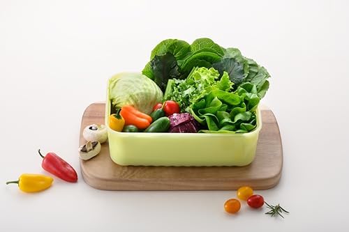 LocknLock Fresh-Block Plastic Food Storage Container | Produce Storage Containers for Fridge | Vegetable & Fruit Storage Containers for Fridge, Storage, Microwave & Dishwasher Safe, 3.2L - Image 3
