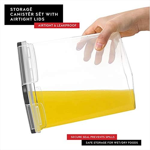Cereal Containers Storage 2 Pack 135 fl. oz Cereal Dispenser Countertop, Airtight Food Storage Containers for Pantry Organization and Storage, Bpa-free Cereal Storage Container with Marker & Labels - Image 5