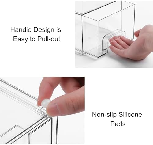 Stackable Dryer Sheet Holder and Laundry Pods Container Set by VOTLEVT, Clear Dryer Sheet Dispenser and Laundry Pods Box Set, Dishwasher Pods Holder, Laundry Room Organization and Storage - Image 6