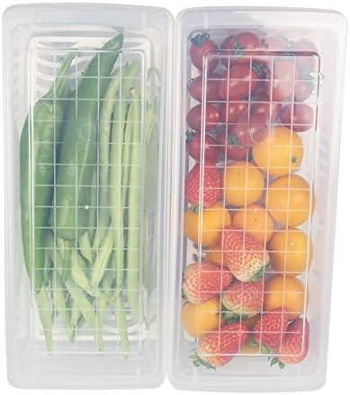4PCS Food Storage Container, Plastic Food Containers Small - Image 5