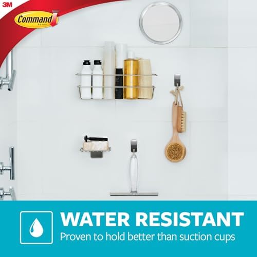 Command Shower Caddy, 1 Caddy, 4 Large Strips - Image 5