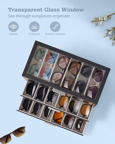 Lolalet Sunglasses Storage Box for Women - Image 3