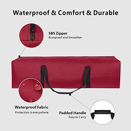 TOPDesign 1-Pack Long Storage Duffle Bag – 46" x 12.5" x 12.5", 30Gal - Image 3