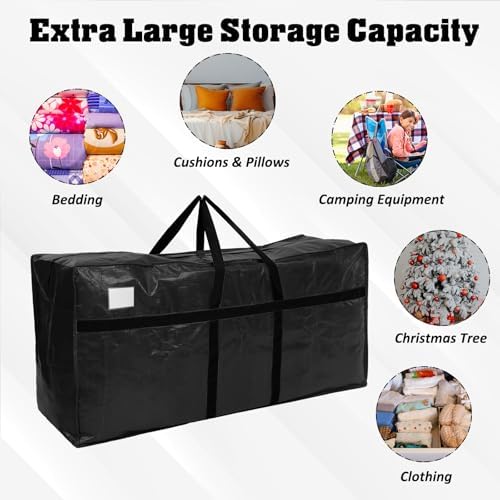 Windyun 4 Pcs 168 Gallon Extra Large Moving Bags XXL Heavy Duty Storage Bag - Image 3