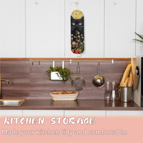 Cat Plastic Bag Holder, Grocery Bag Holder for Plastic Storage bags - Image 5