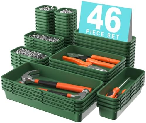 A-LuGei 【  Tool Box Organizer Tray Divider Set Drawer Organizer by A-LUGEI
