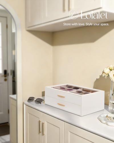 Lolalet Enlarged Sunglasses Organizer for women - Image 2