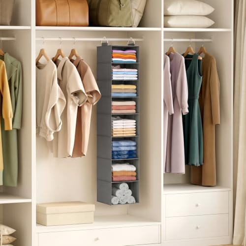Lifewit Hanging Closet Organizer and Storage for Clothes 8 Tier - Image 2
