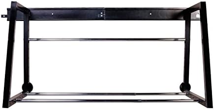 HyLoft 01000 Heavy Duty Adjustable Garage Wall Multi-Tire Rack Storage, Black by Hyloft