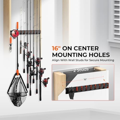 KastKing Vertical Fishing Rod Holder, 5.5 lb Capacity - Image 6