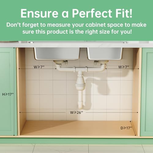3-Tier Under Sink Organizer, Pull Out Cabinet Organizer for Kitchen & Bath - Image 3
