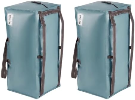 VENO 2 Pack Heavy Duty Moving Bags with Backpack Straps, Zippers & Handles, Extra Large Packing Bags for College Dorm Essentials, Moving Supplies Alternative to Cardboard Moving Boxes by Veno