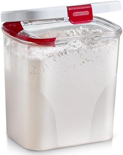 PrepSolutions Flour Keeper – Airtight Storage Container for Flour, Sugar & Dry Goods, 5 lb Capacity, BPA-Free, Easy Pour Design by ProgressiveInternational