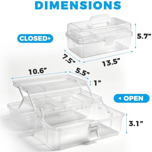 Art and Craft Organizers and Storage Box with Custom Fit Bespoke Labels - Image 4