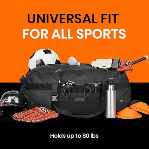 Fitdom 132L 36" Extra Large Heavy Duty Equipment Travel Storage Duffle Bag - Image 3