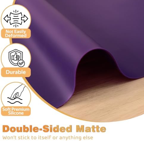 49.2" x 15.7" Large Silicone Mat for Kitchen Counter Protector, Cuttable - Image 5