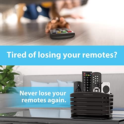 TotalMount Remote Control Holder – Premium Quality – Extra Stable – L Black - Image 2