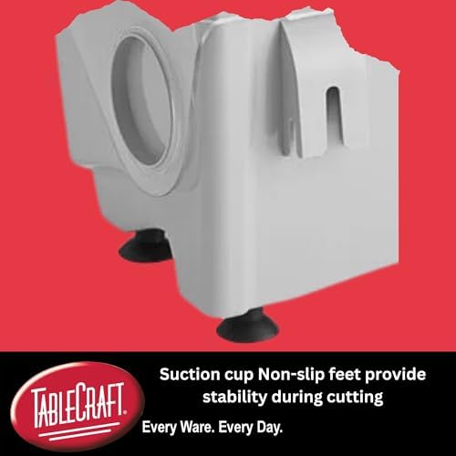TableCraft RWS12 Rapid Wrap Film Dispenser, 12" White, Crafted from Durable BPA-Free Tritan, Easy to Clean, Quick and Efficient Wrapping Solution, Versatile for Kitchen or Catering Use, Compact Design - Image 7
