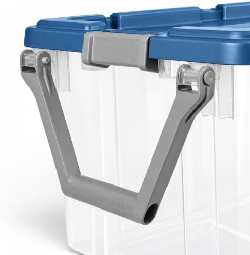 Wheeled Storage Bin, 160 Quart, 2 Pack - Image 4