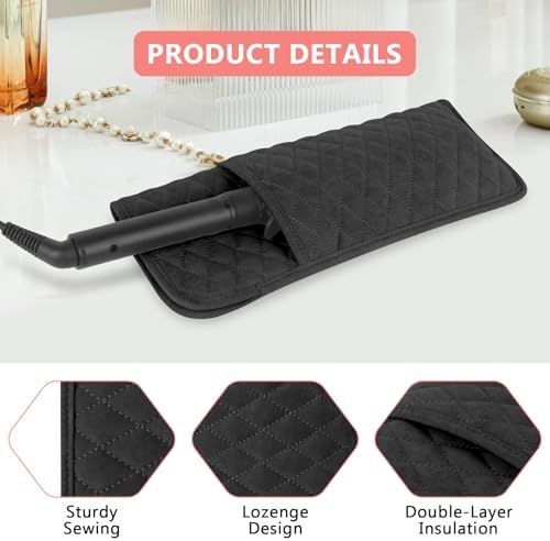 Heat Resistant Hair Tools Organizer Cover Bag(13.8" x 5.5") - Image 5