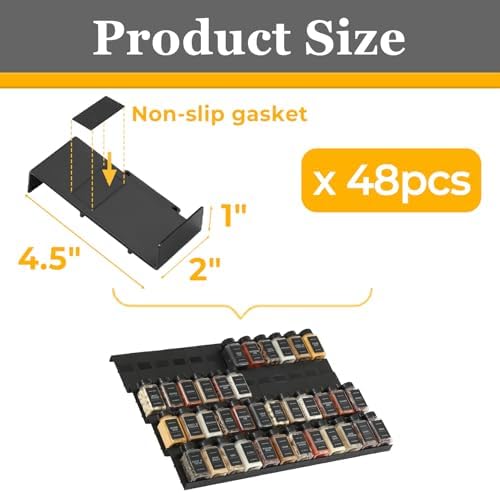 Famhap Spice Drawer Organizer Expandable 48 PCS - Image 2