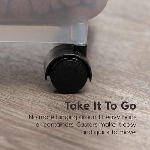 IRIS USA Airtight Pet Food Container, Up to 22 lbs, Green - Image 6