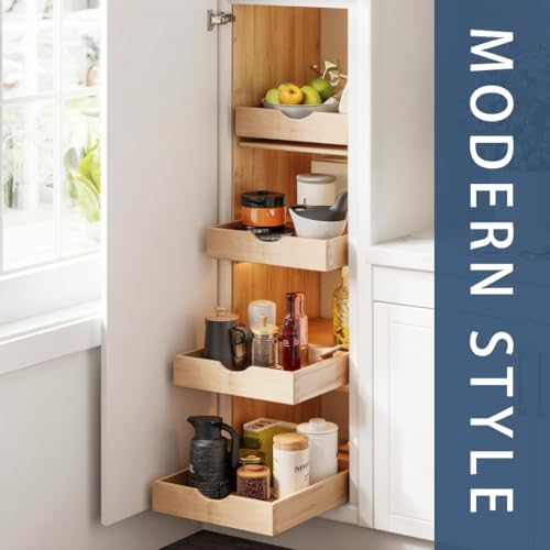 Pull Out Cabinet Drawers - 9x2 Size Options (10-29'W,18-21'D), Pre-Assembled with Soft Close Slides, Solid Beechwood, Easy Installation(DRAWER-16x16) - Image 4