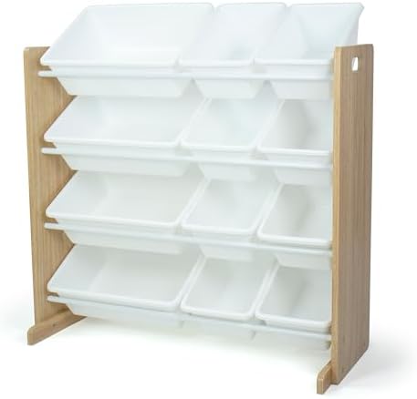 Humble Crew Kids Toy Organizer with 12 Bins, 4 Tier Storage for Playroom by HumbleCrew
