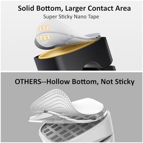 Daisyhome Rotatable Cord Organizer, Strong Adhesive Spring Cable Clips - Image 4