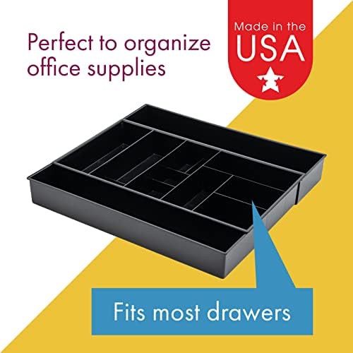Dial Industries Expandable Office Drawer Desk Organizer Storage Tray - Image 4