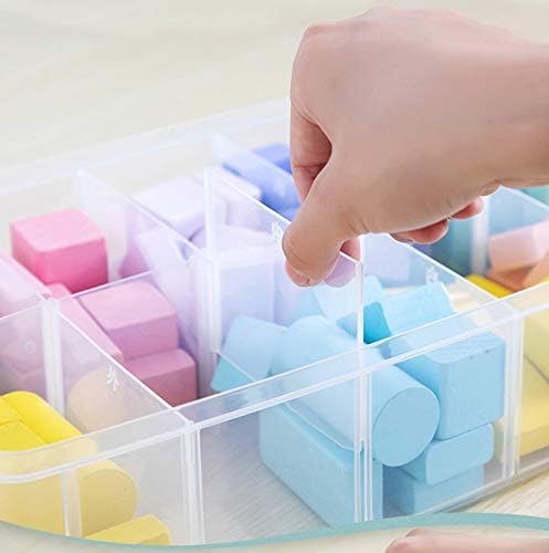 Sooyee 3-Tier Stackable Craft Organizers and Storage Box, Clear - Image 5