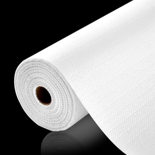Drawer and Shelf Liner for Kitchen Cabinets, White, 12IN X 10FT by ALIUNI