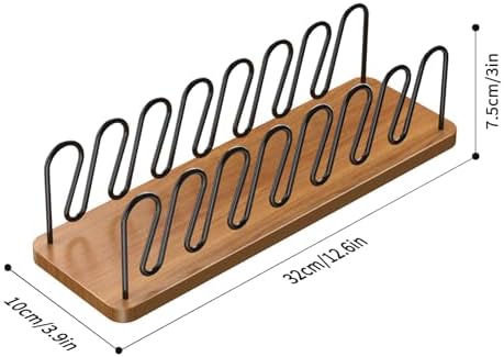 Hat Organizer for Baseball Caps 2 Pack, Premium Wood and Metal Design Hat Storage for Baseball Caps for 14Caps, Tabletop Hat Racks for Closet, Dresser, Entrance (2PCS, Walnut Color) - Image 7