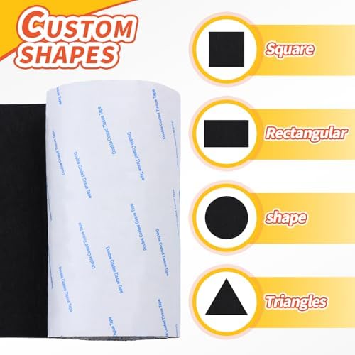 Felt Furniture Pads, 40 x 5 x 0.12 Inch Felt Strips - Image 3