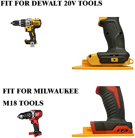 5Packs Tool Holders for Dewalt 20V 12V Drill Tool Mount for Milwaukee M18 - Image 3