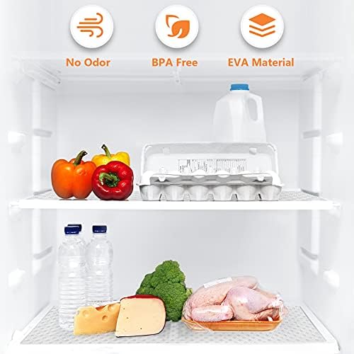 Shelf Liners for Kitchen Cabinets Non Adhensive, Clear 17.5"× 78.7" - Image 5
