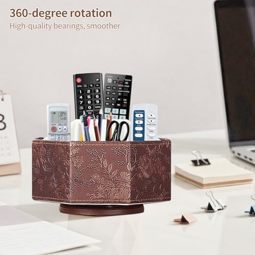 360° Spinning Remote Control Holder,Pen Caddy,Studio Art Supplies Organizer - Image 2